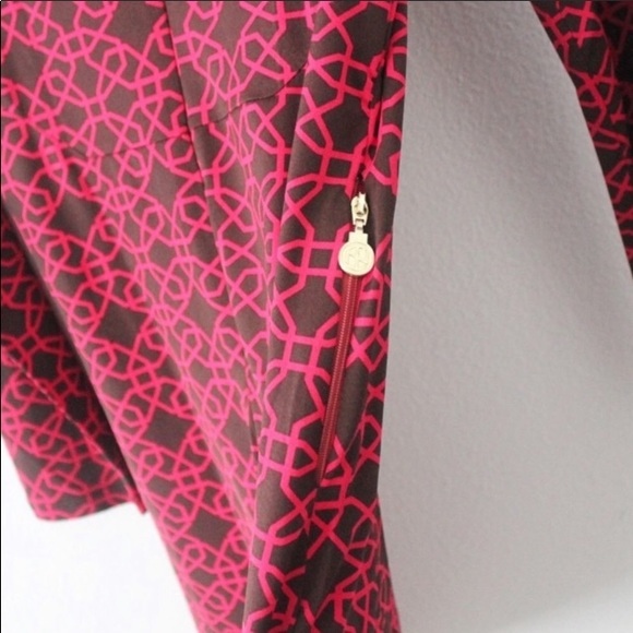 NWT Tracy Negoshian cutout side pocket zips long sleeve perfect for cooler days - Picture 3 of 8
